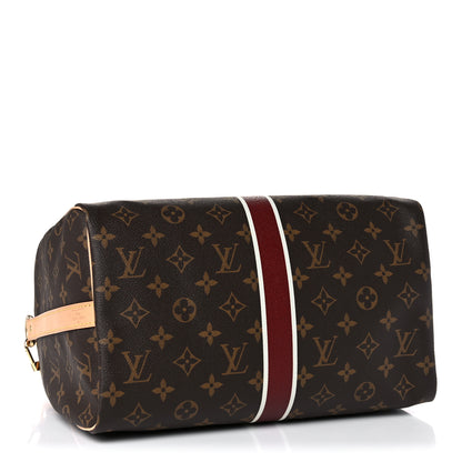 Louis Vuitton Monogram My LV Heritage Speedy Bandouliere 30 Bordeaux White 4 of 11