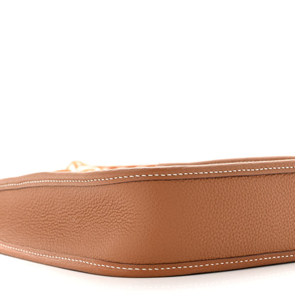 Hermes Taurillon Maurice Amazone Evelyne TPM Gold White 9 of 10