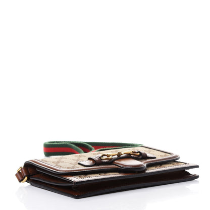 Gucci Monogram Lady Web Convertible Wallet Beige Cuir 3 of 4