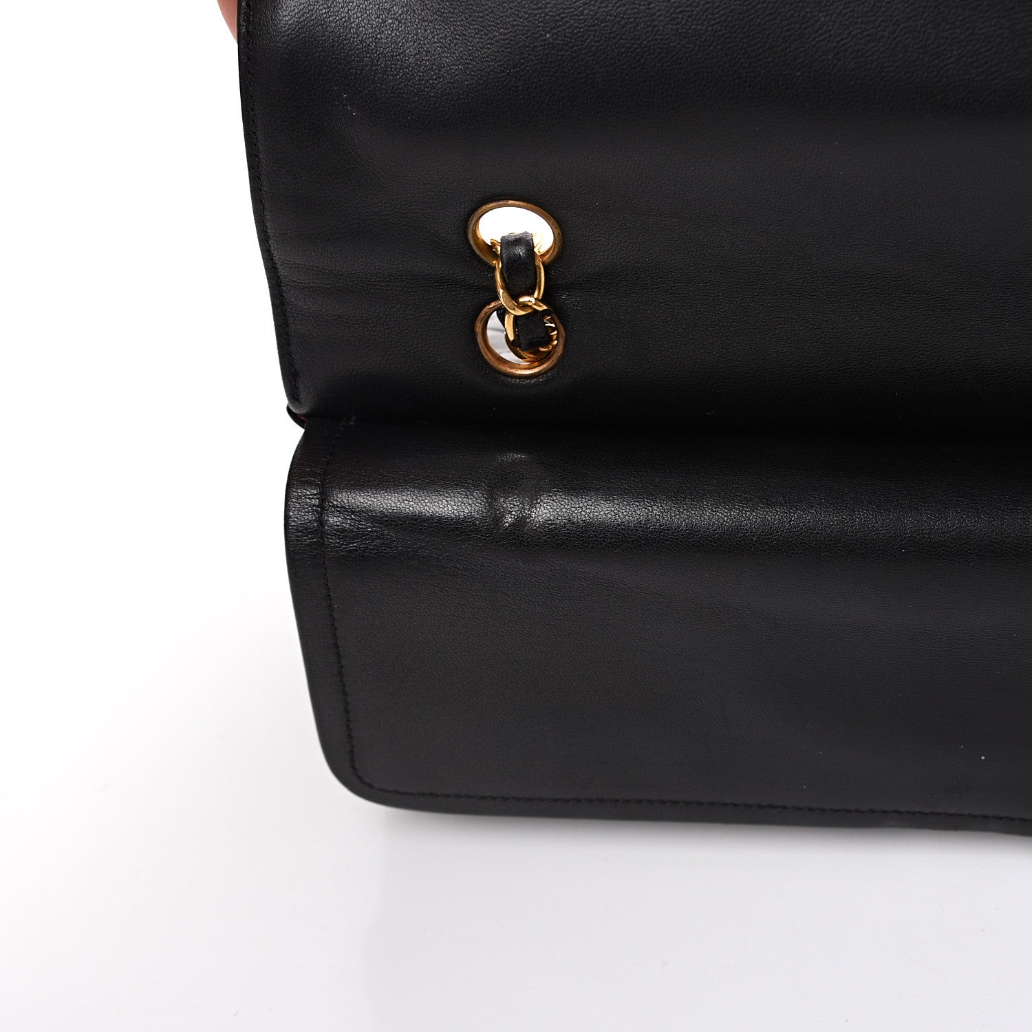 Chanel Lambskin Quilted Small Double Flap Black 11 of 20