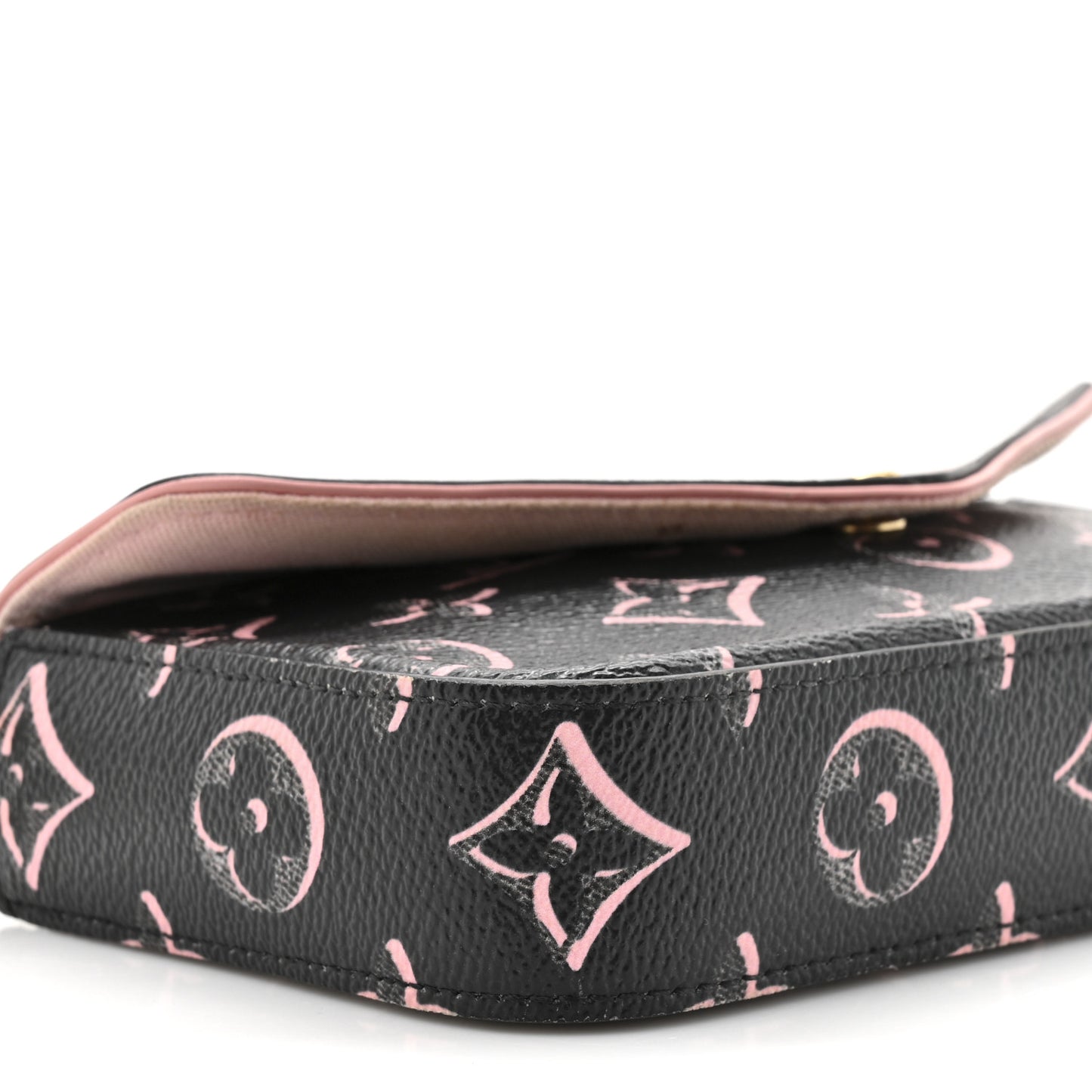 Monogram Fall For You Felicie Strap & Go Black