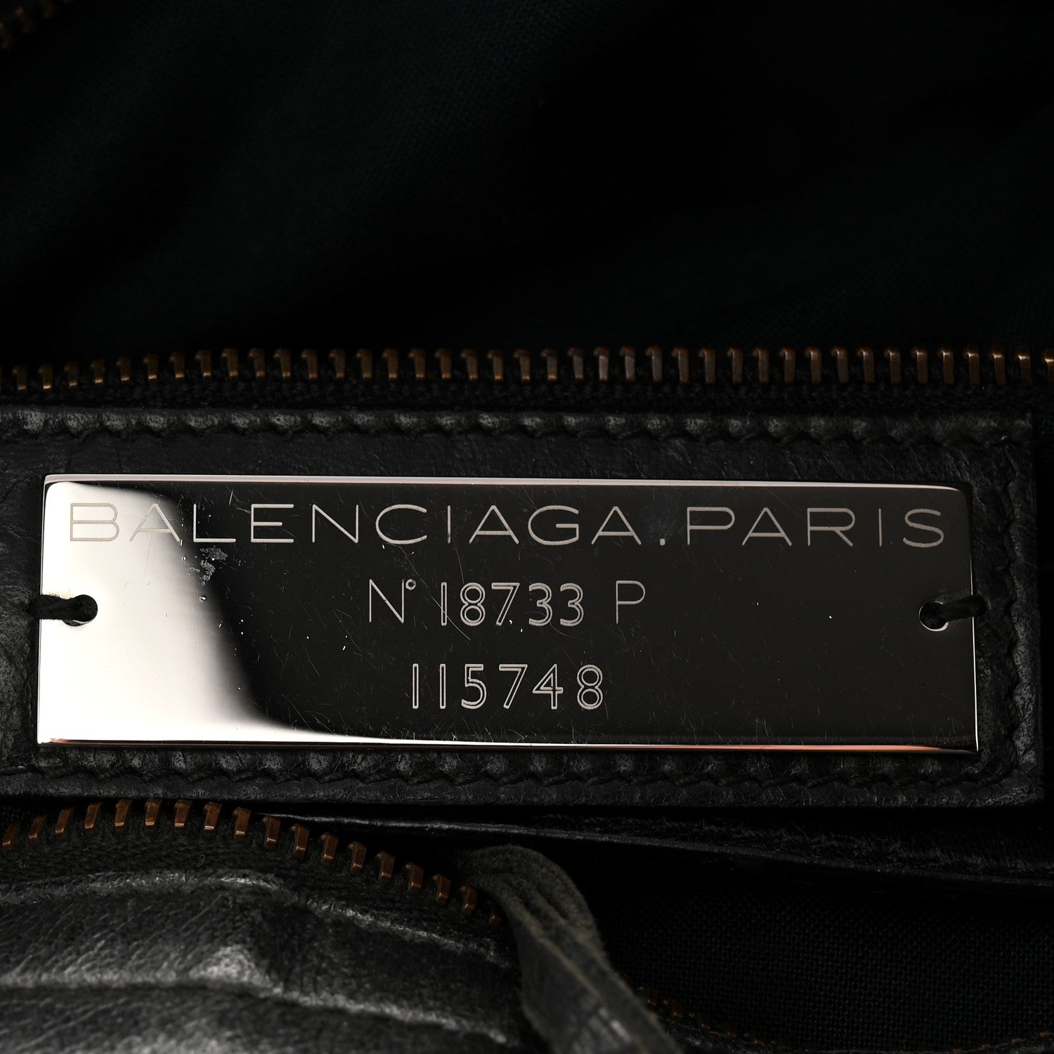 Balenciaga Agneau Classic Hardware City Black 7 of 11