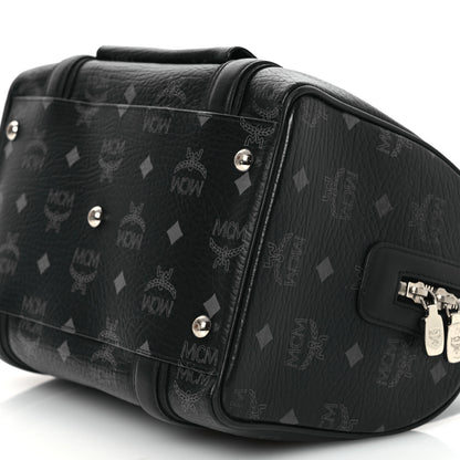 MCM Visetos Small Boston Bag Black 11 of 14