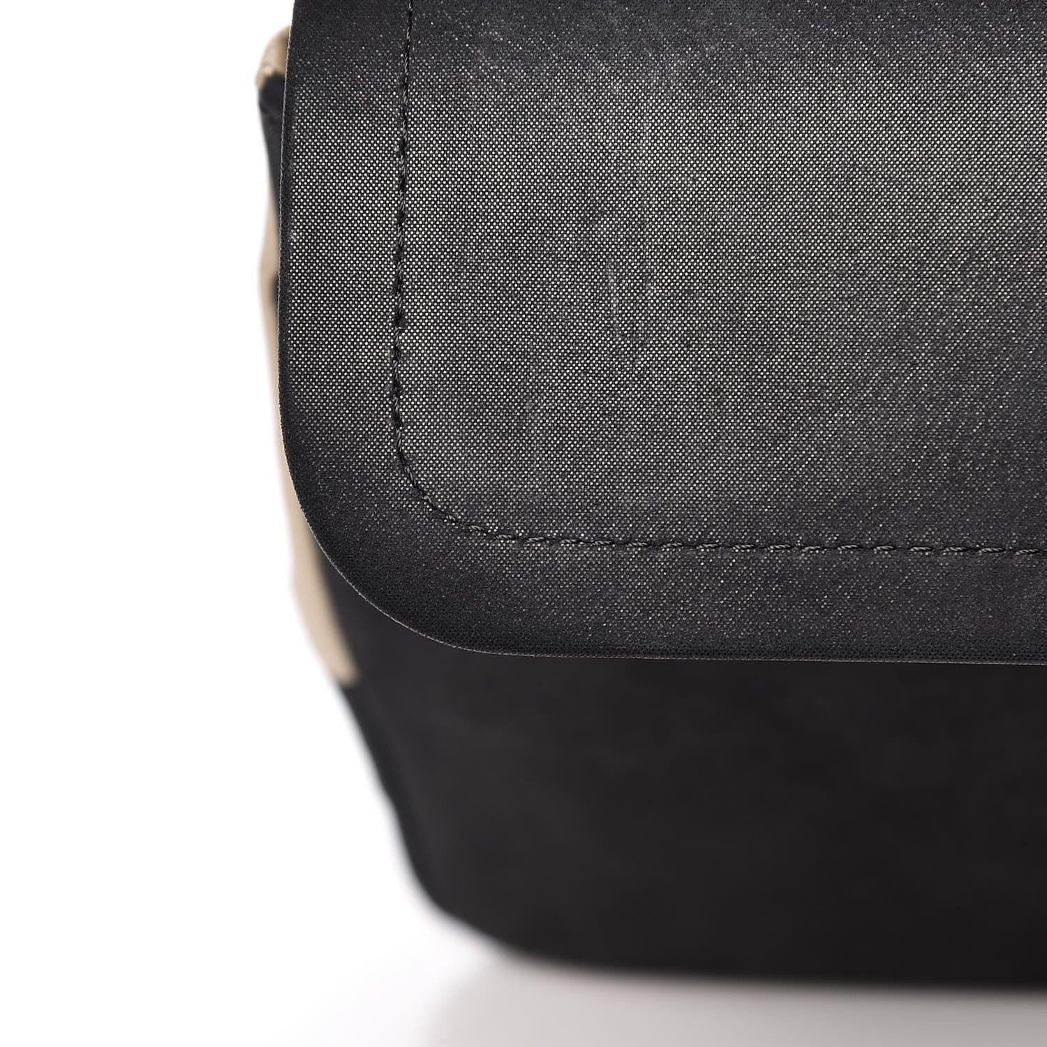 Chanel Caviar Iridescent Calfskin Duo Medium Double Flap Light Gold Black 17 of 20