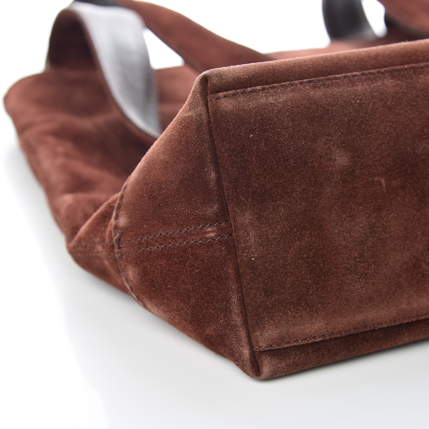Suede Shoulder Bag Brown