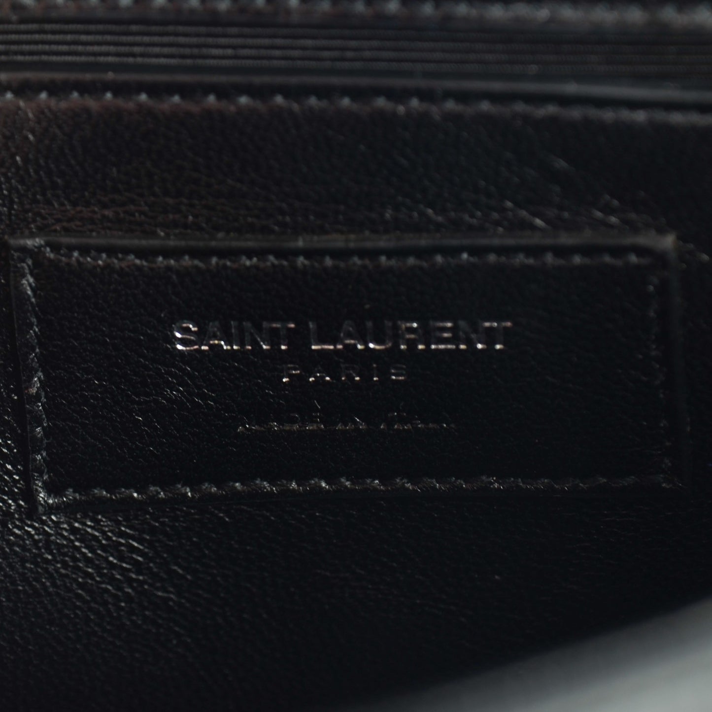 Lizard Calfskin Embossed Classic Small Monogram Universite Bag Black