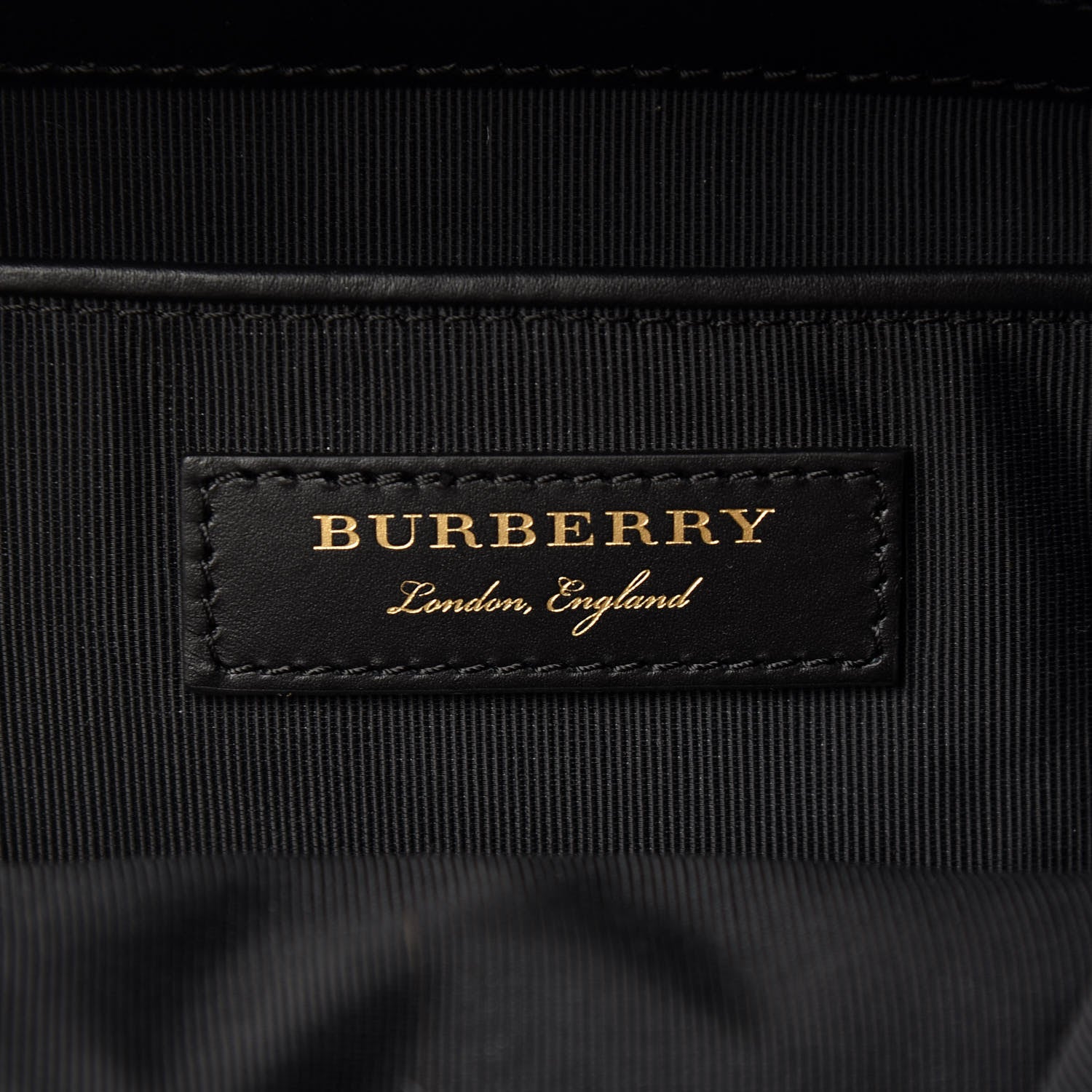 Burberry Nylon Large Rucksack Backpack Black 5 of 8