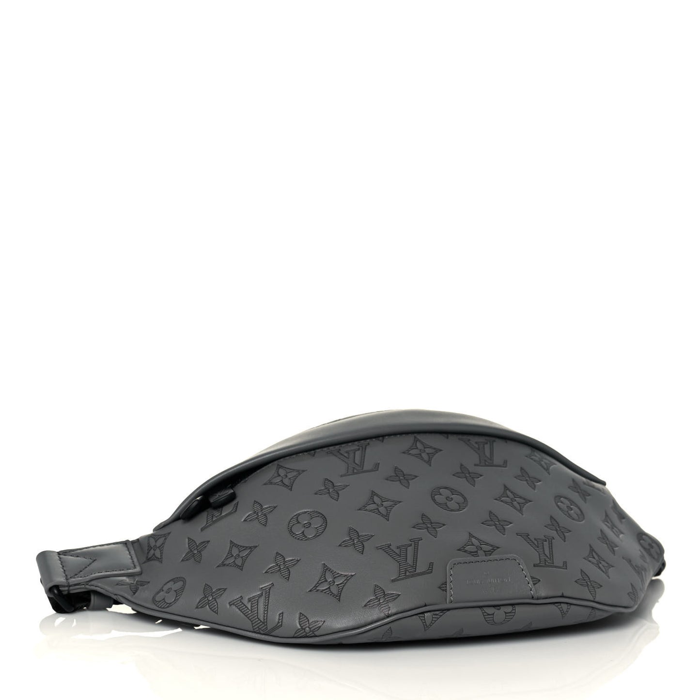 Calfskin Monogram Shadow Discovery Bumbag PM Gray