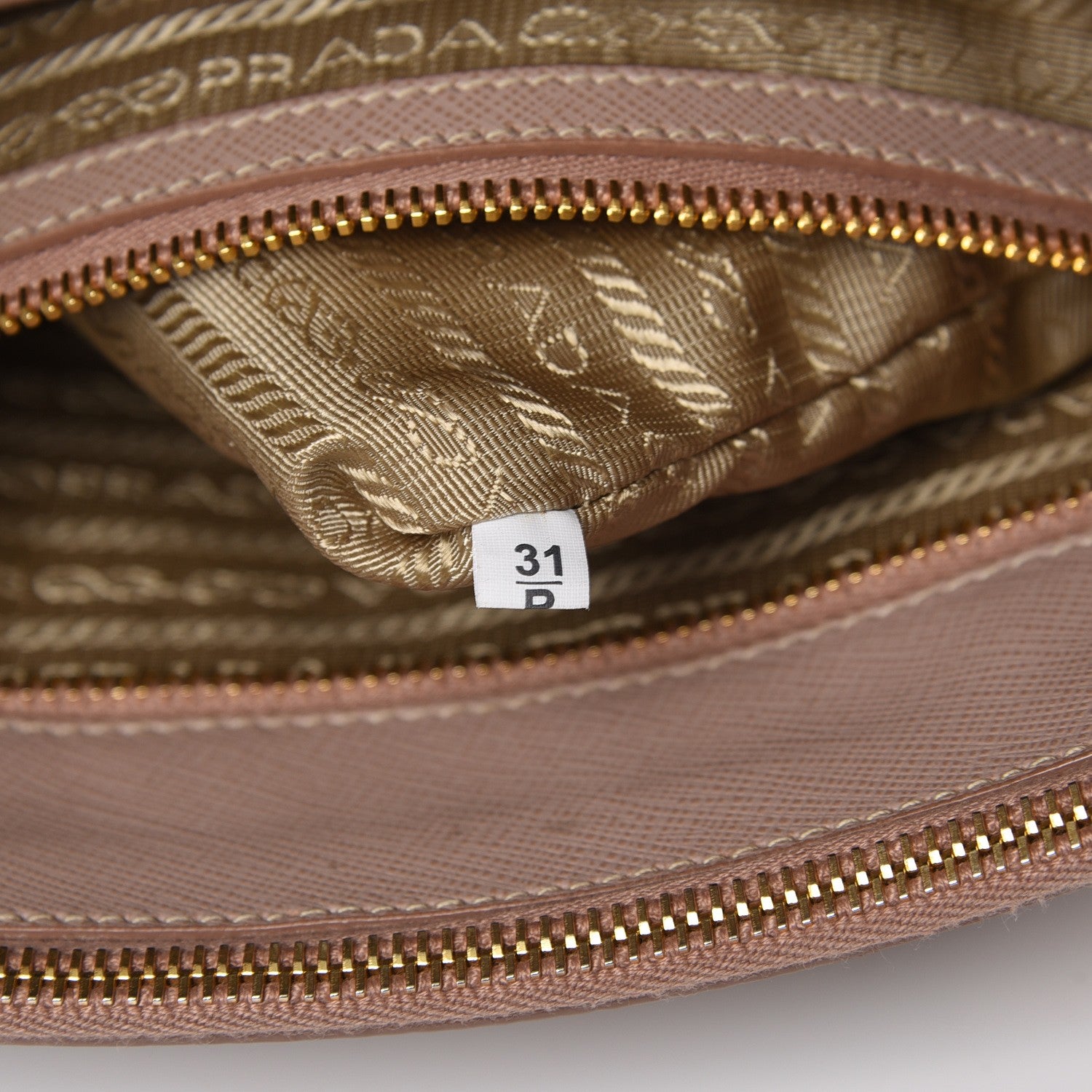 Prada Saffiano Medium Galleria Double Zip Tote Cammeo 9 of 9