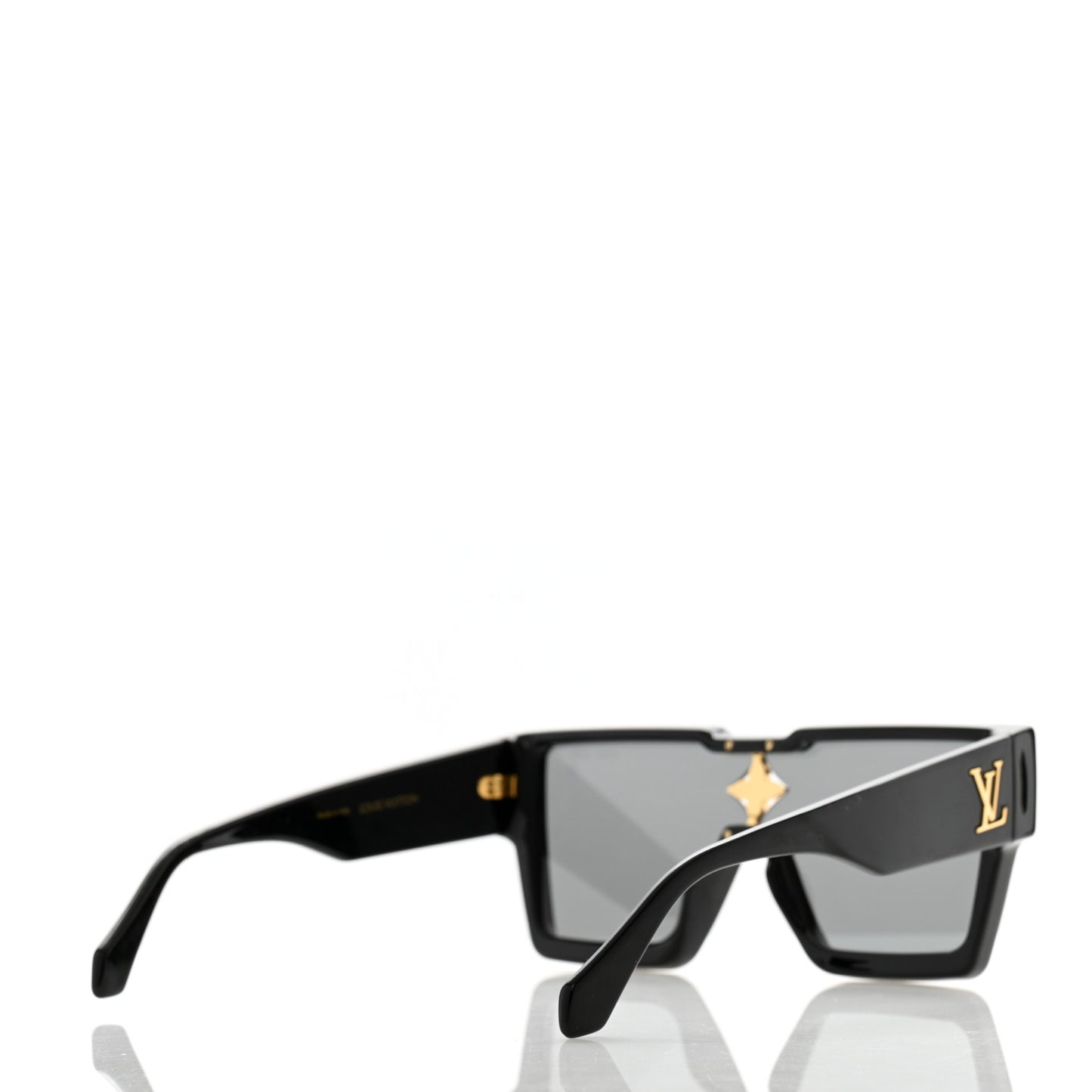 Acetate Swarovski Crystal Cyclone Sunglasses Z1578W Black