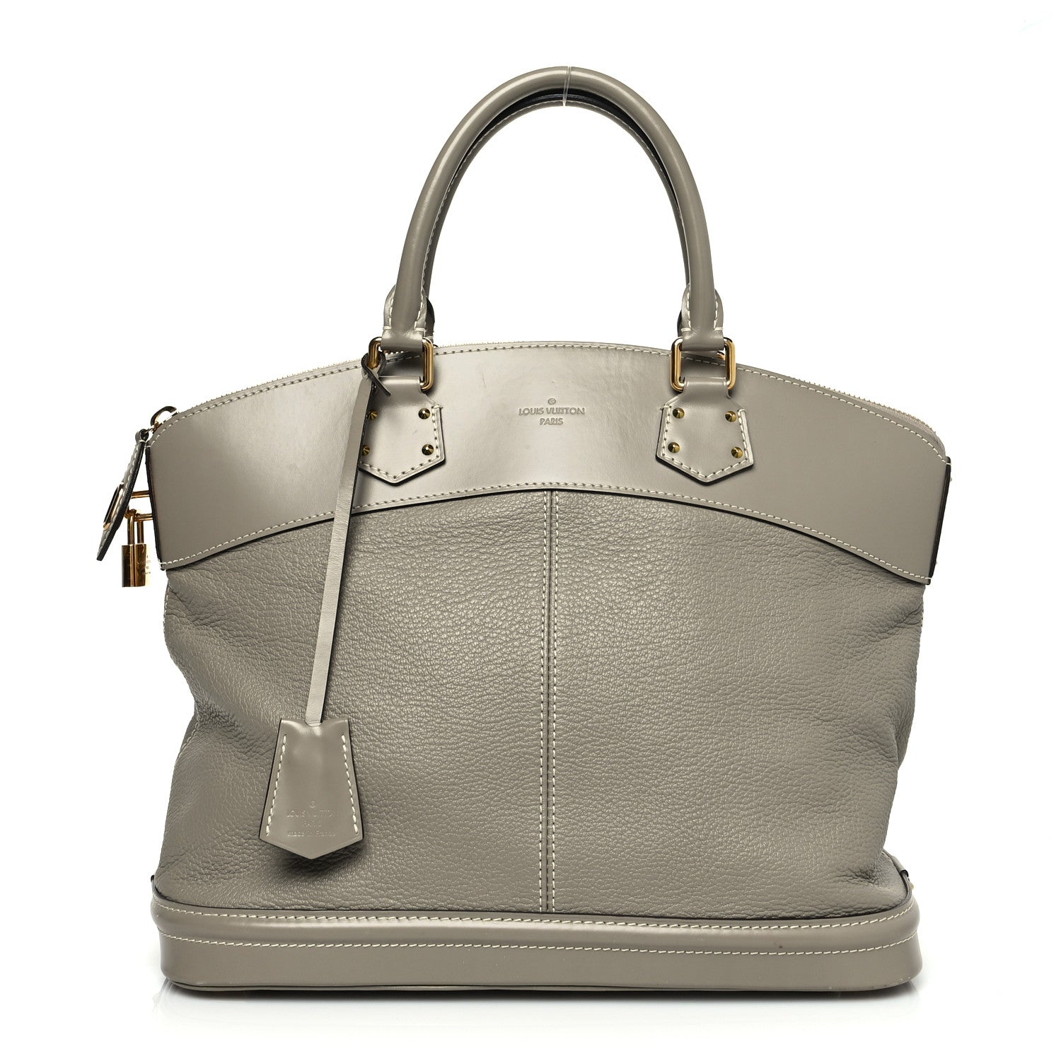 Louis Vuitton Suhali Lockit MM Greige 1 of 17