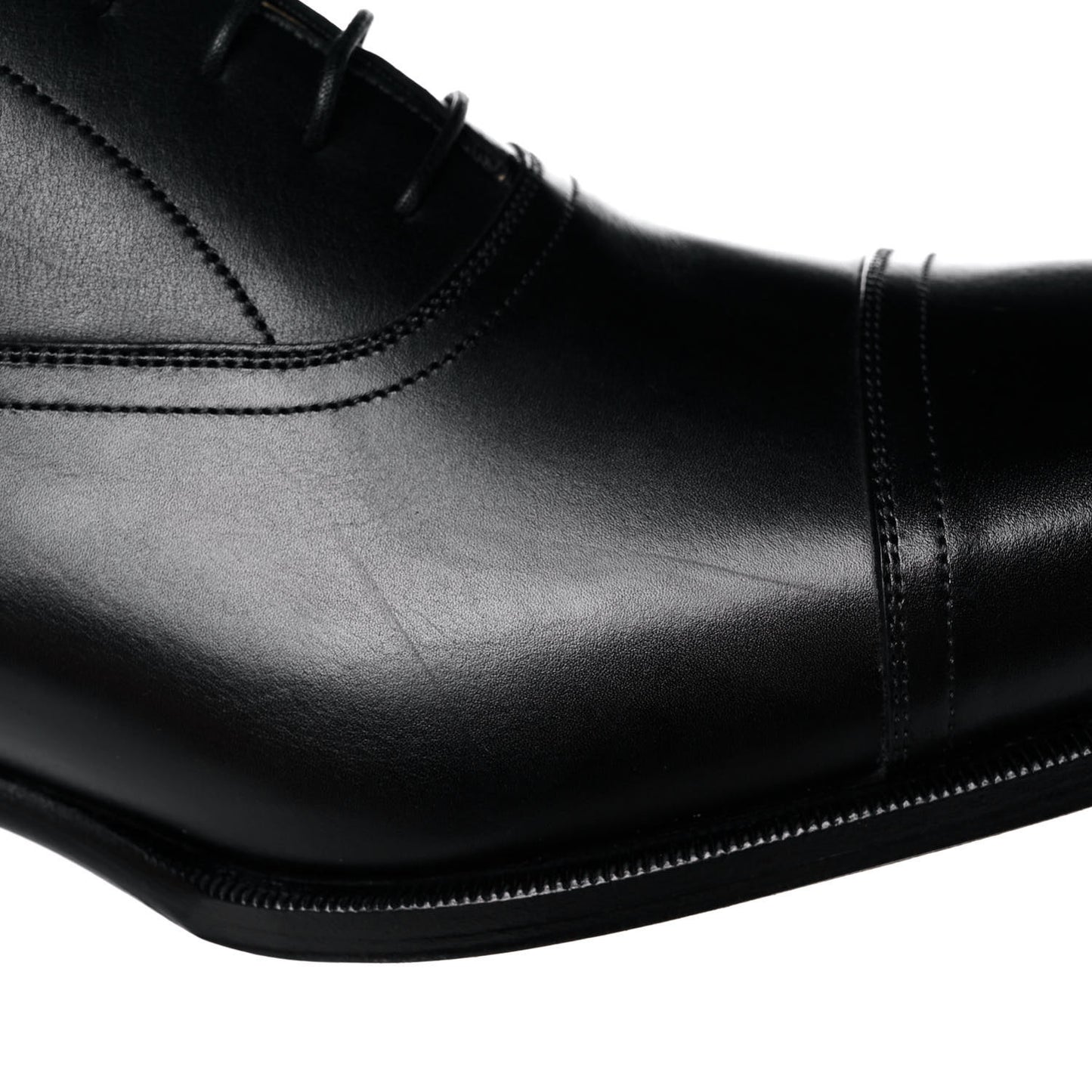 Calfskin Mens Philip Oxford 46 Black