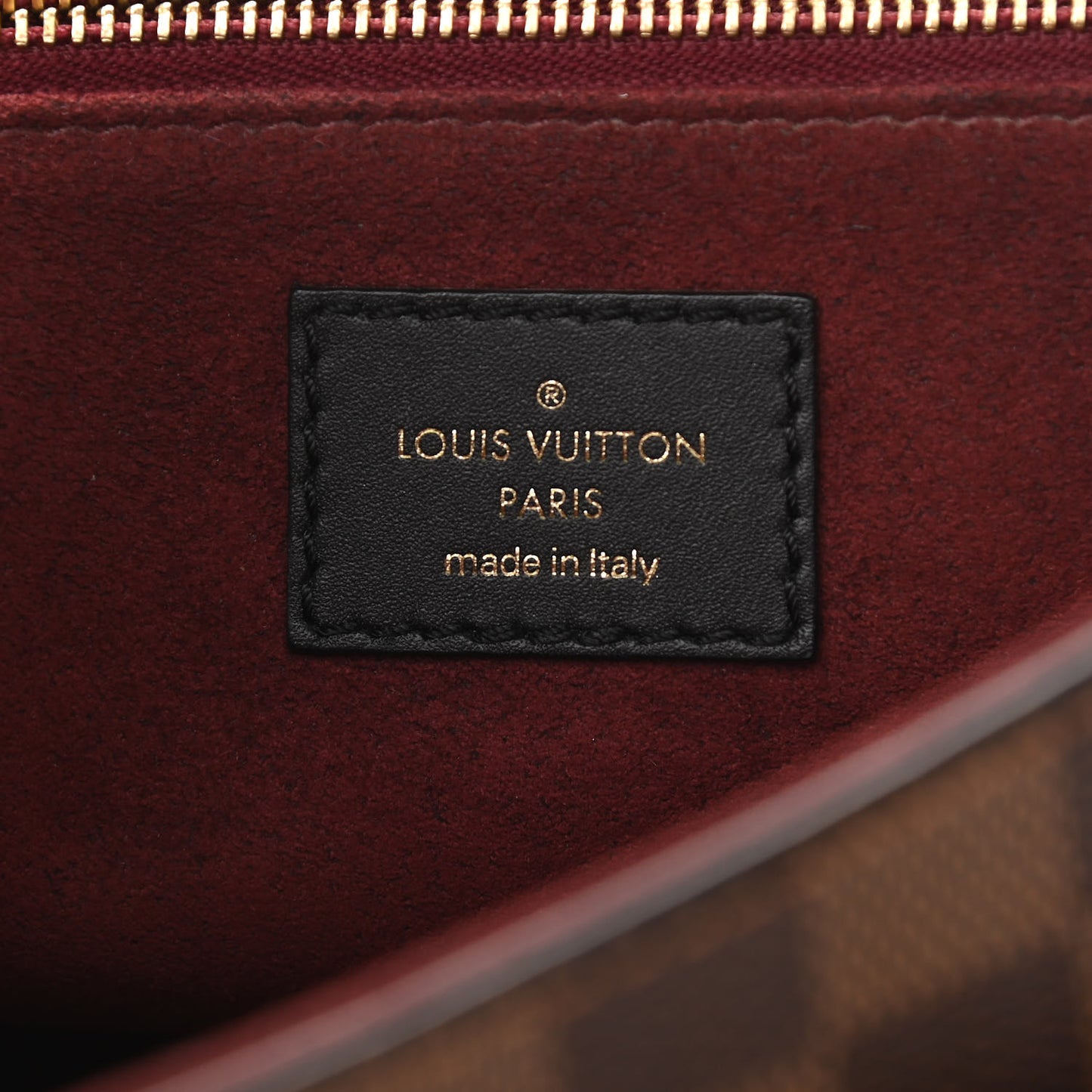 Damier Ebene Vavin PM Bordeaux