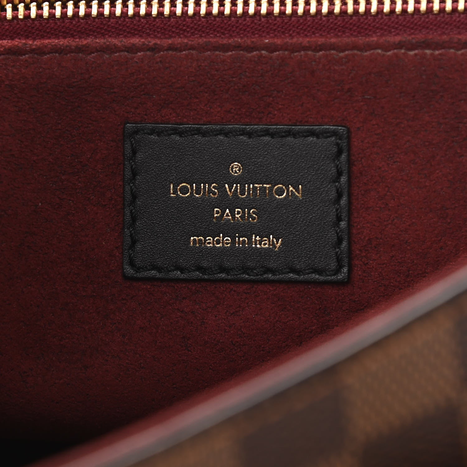 Louis Vuitton Damier Ebene Vavin PM Bordeaux 6 of 12