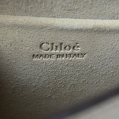 Chloe Calfskin Suede Small Nile Bracelet Bag Motty Grey 6 of 8