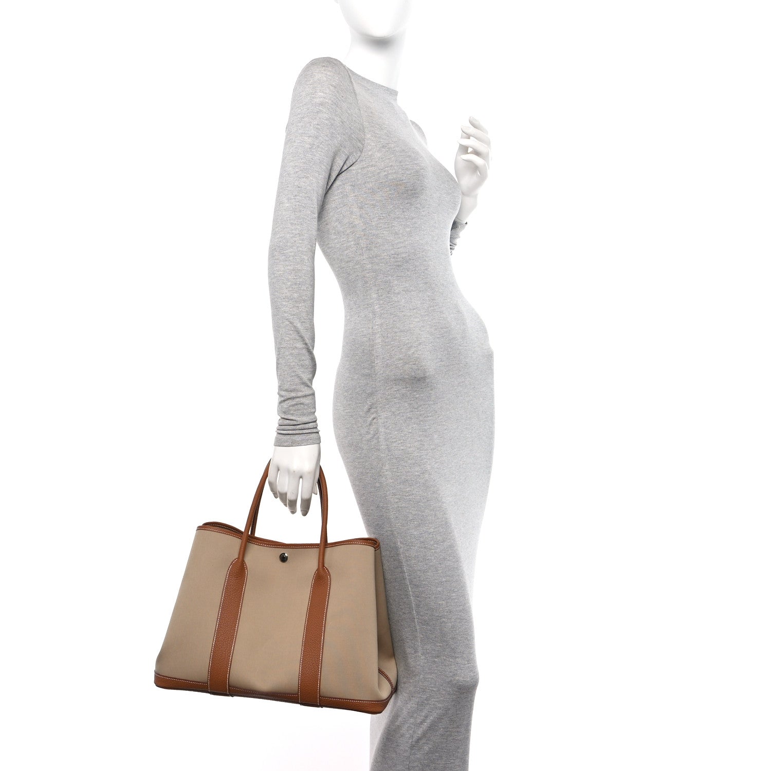 Hermes Toile Negonda Garden Party 30 TPM Trench Gold 2 of 10