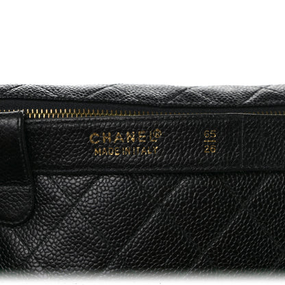 Chanel Caviar Quilted Belt Bag 65 26 Black 8 of 10