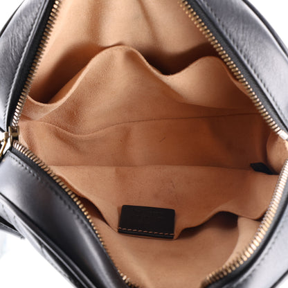 Gucci Calfskin Matelasse GG Marmont Belt Bag 75 30 85 34 Black 4 of 9