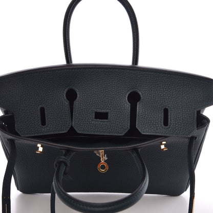Hermes Togo Birkin 25 Vert Cypress 15 of 32
