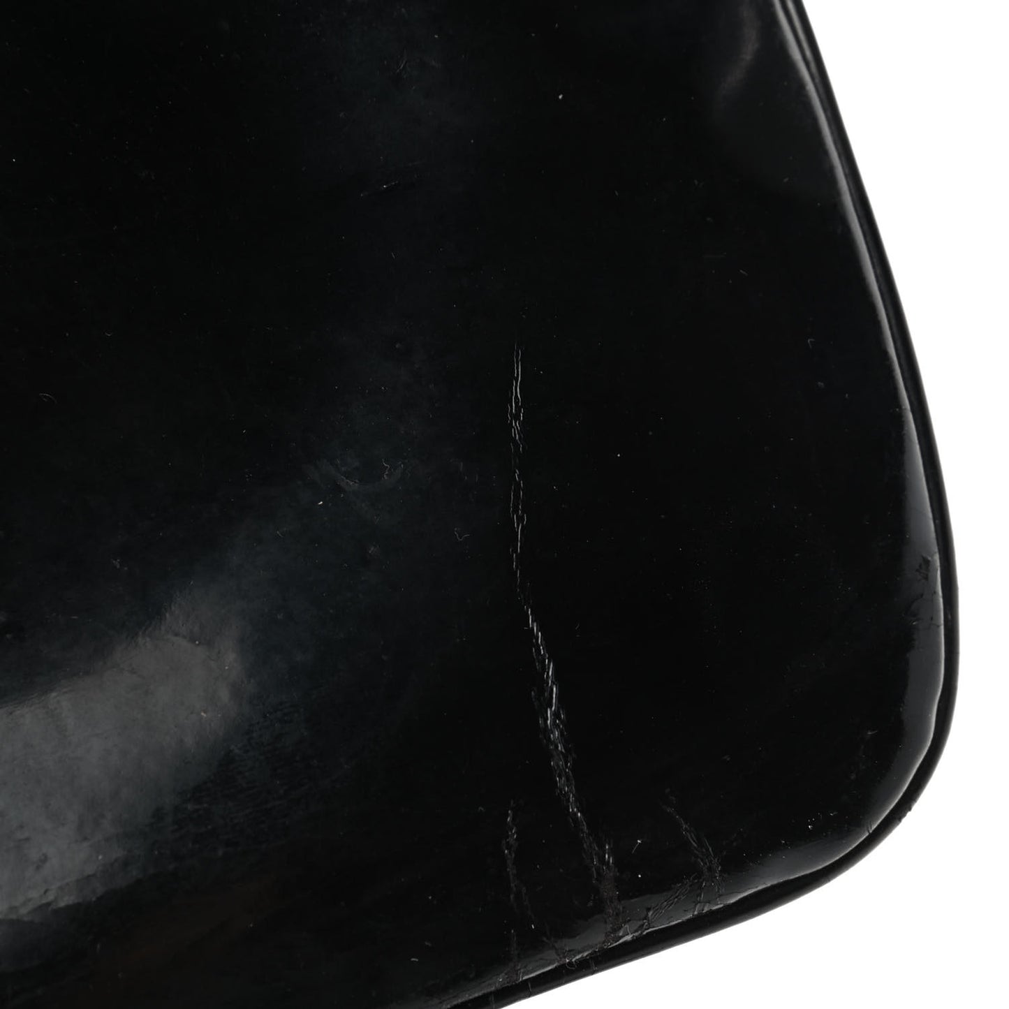 Vinyl Small Lipstick Flap Black