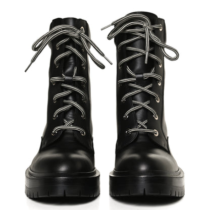 Hermes Calfskin Bridge Ankle Boots 36 Black 2 of 12