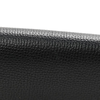 Burberry Calfskin House Check Porter Continental Wallet Black 10 of 10