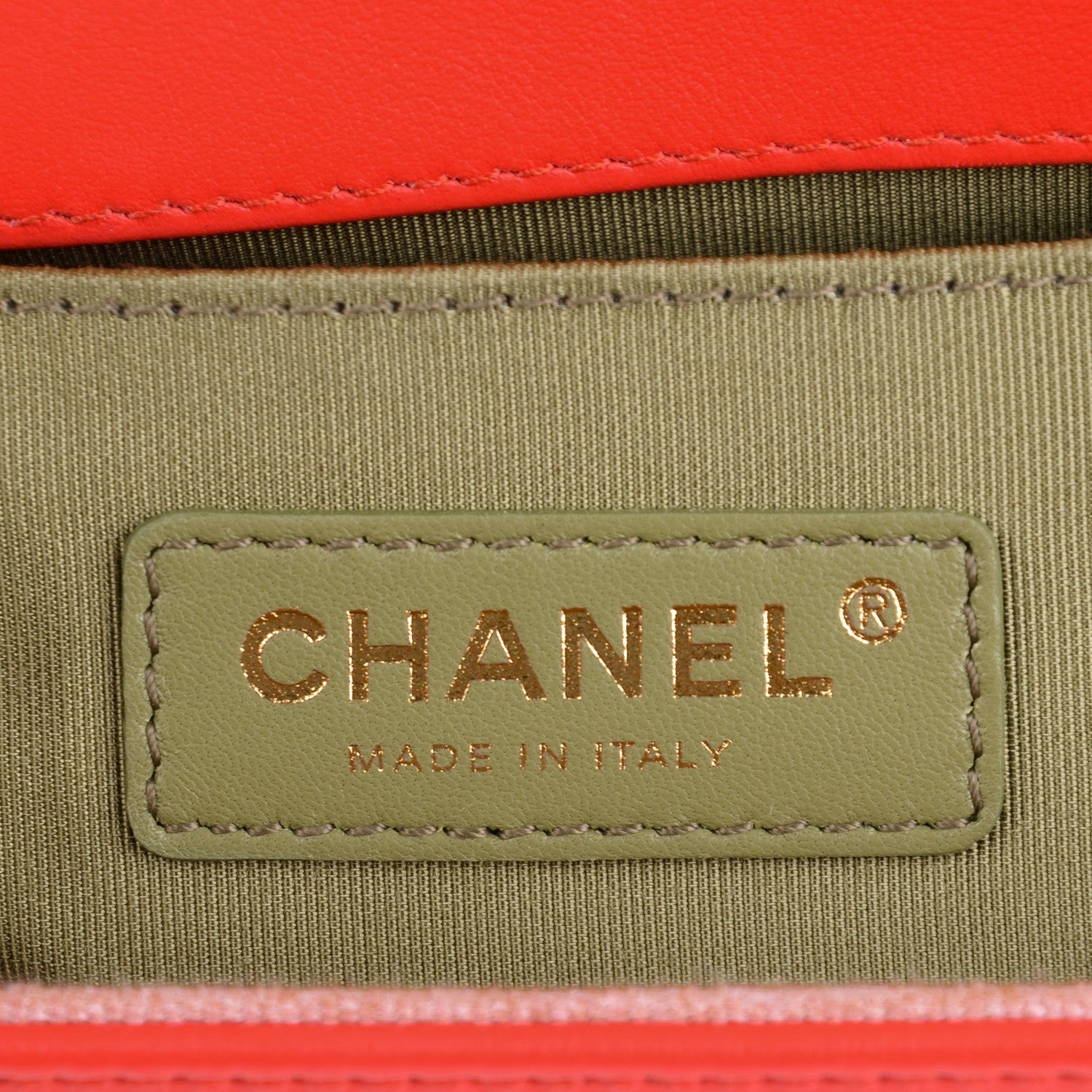 Chanel Calfskin Quilted Medium Boy Flap Red 6 of 7