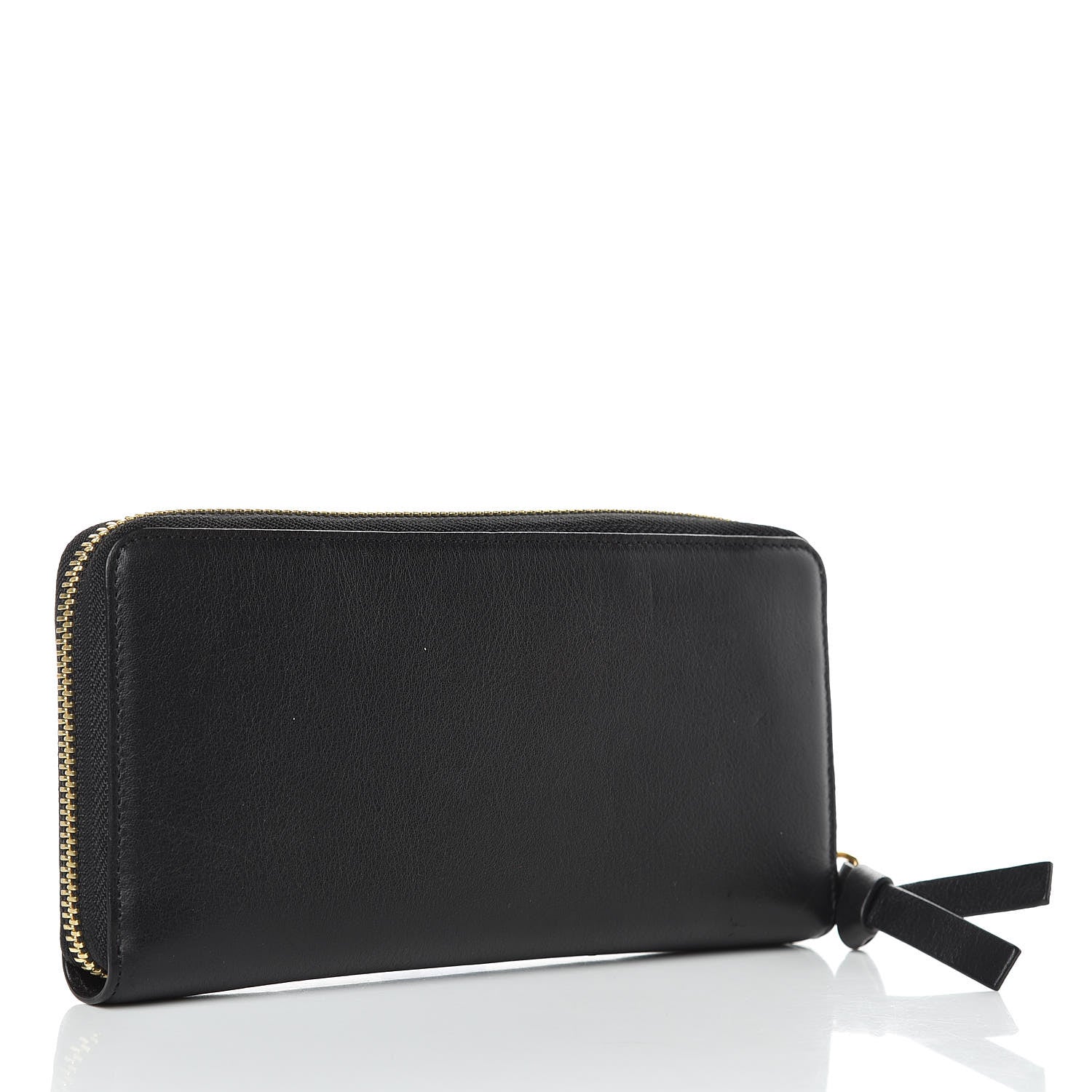 Chloe Calfskin Hudson Zip Around Wallet Black 4 of 9