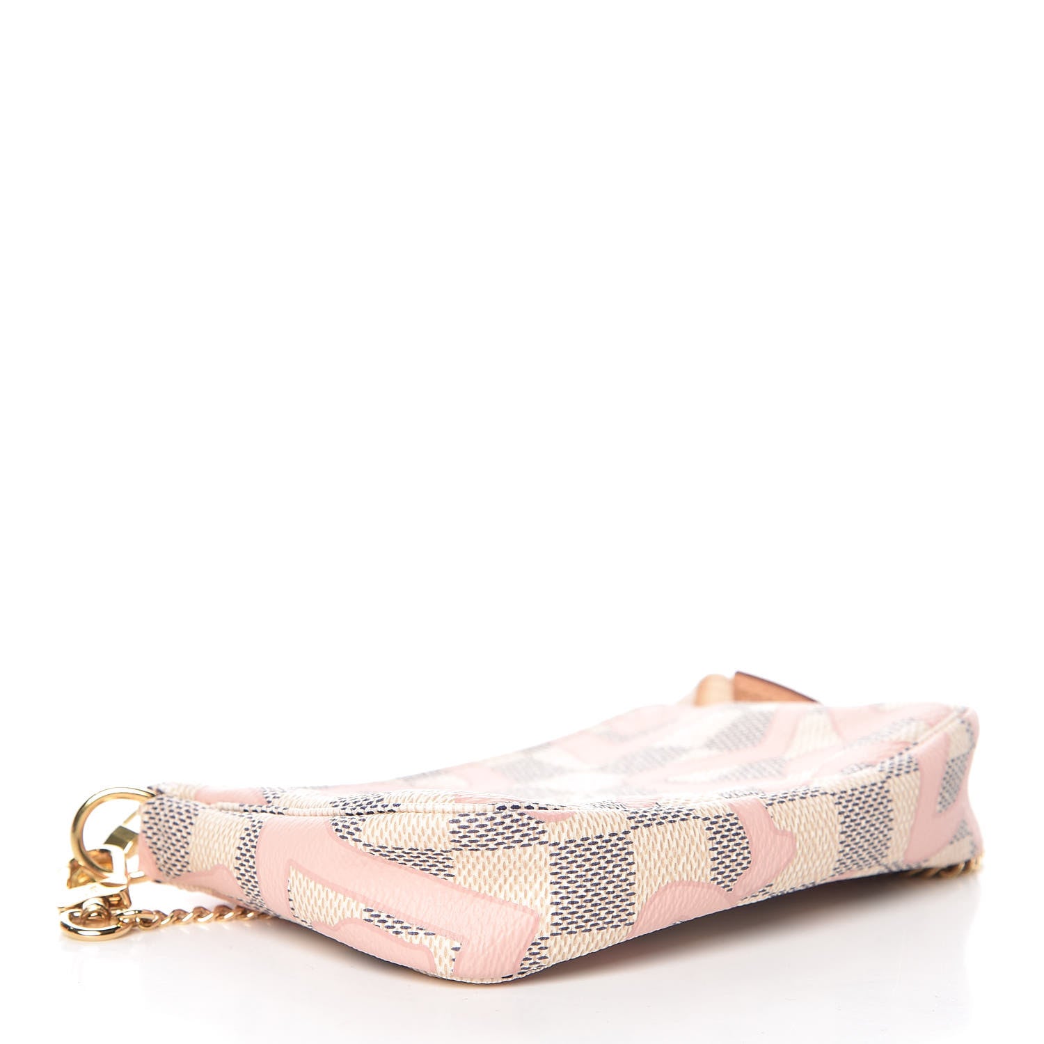 Louis Vuitton Damier Azur Tahitienne Mini Pochette Accessories 4 of 10