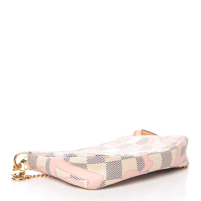 Louis Vuitton Damier Azur Tahitienne Mini Pochette Accessories 4 of 10