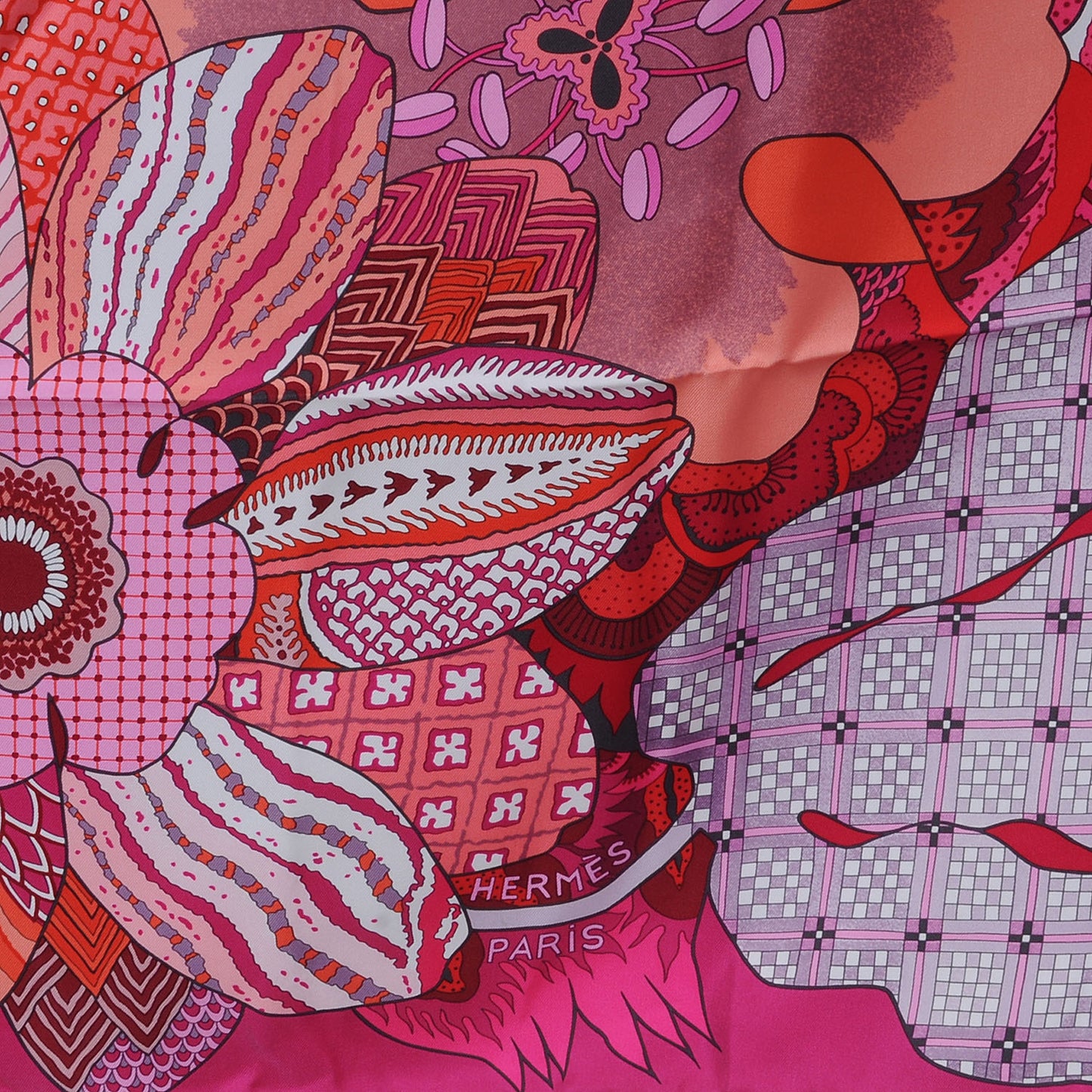 Silk Fleurs D Indiennes Scarf 90