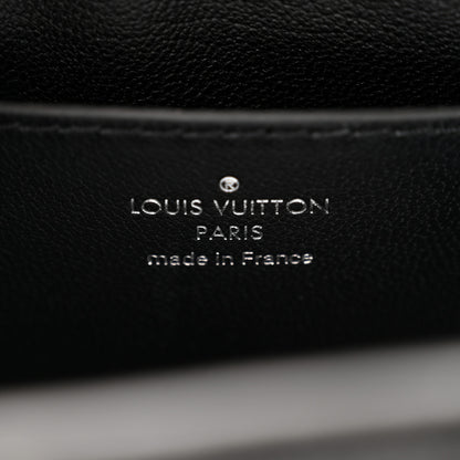 Louis Vuitton Snakeskin Monogram Twist Shoulder Bag PM Black 7 of 10