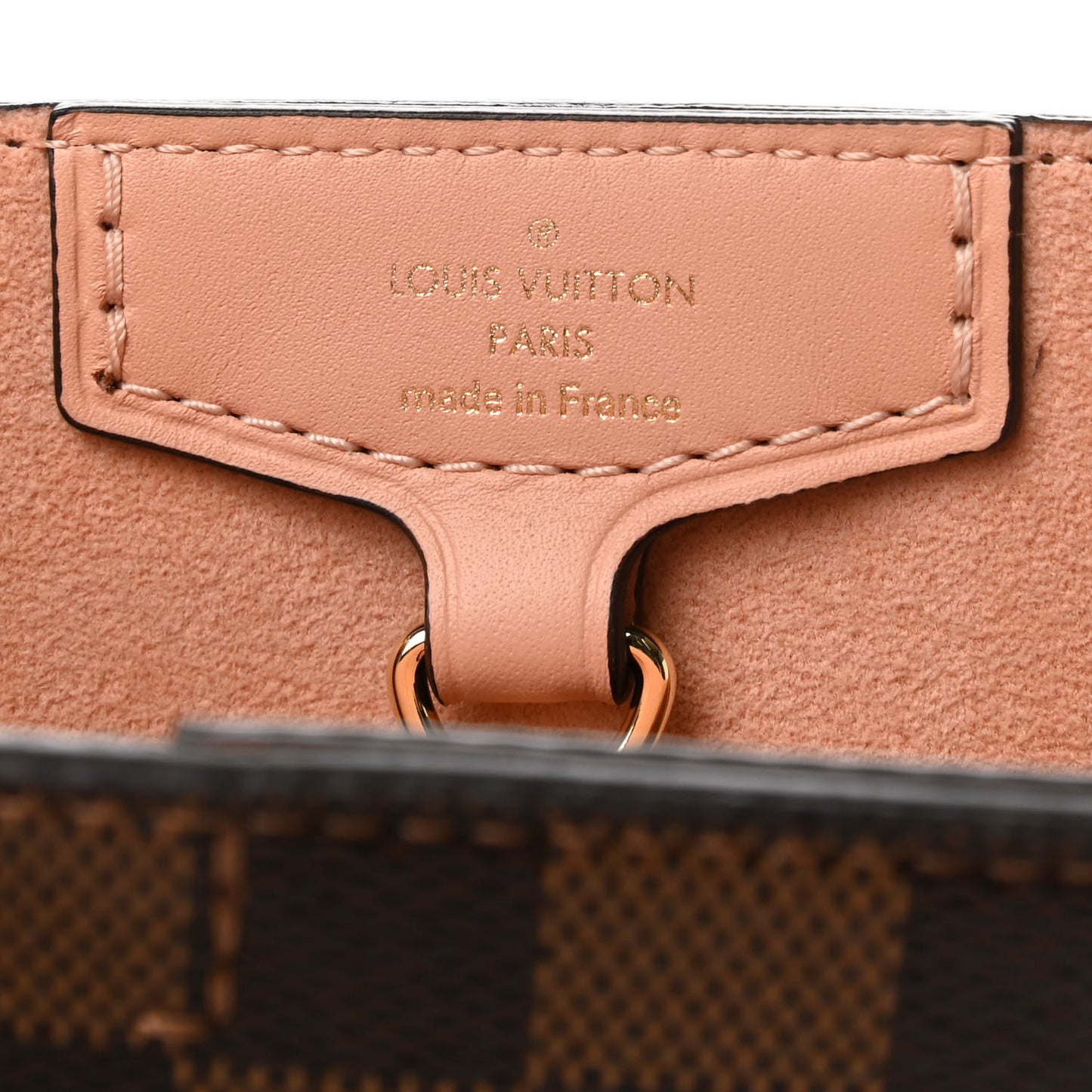 Damier Ebene Belmont PM Venus Pink