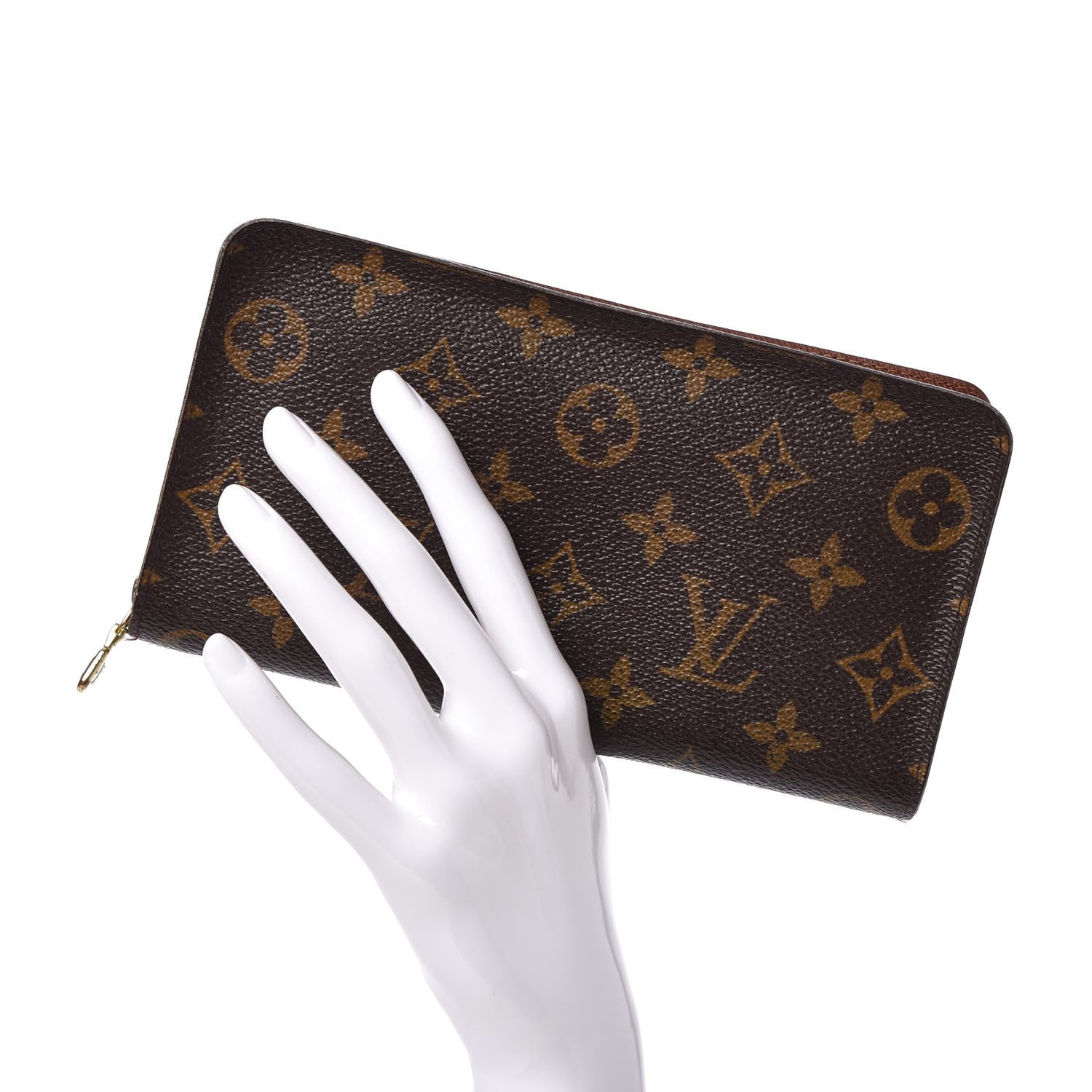 Louis Vuitton Monogram Porte-Monnaie Zippy Wallet 2 of 13