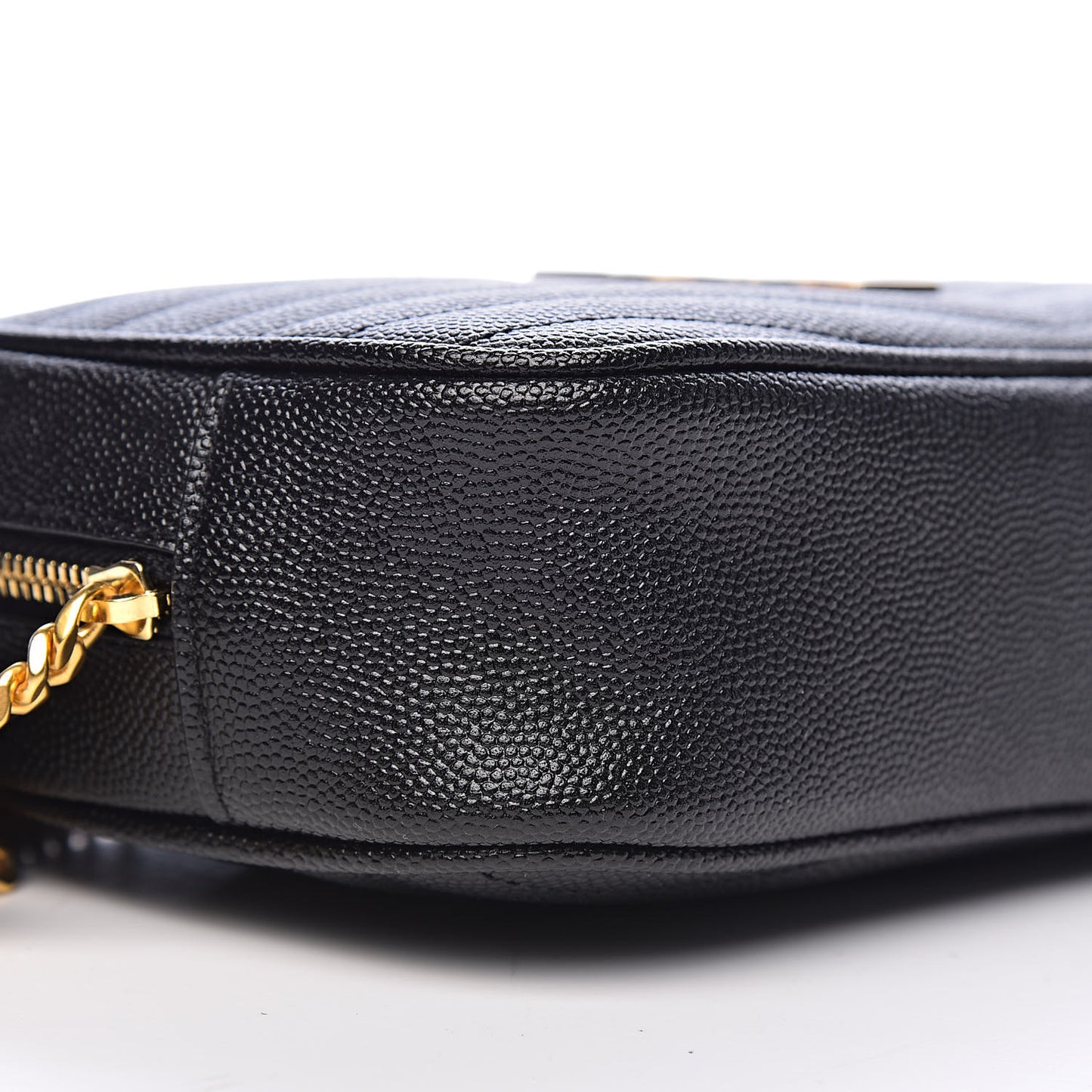 Grain De Poudre Matelasse Monogram Mini Lou Camera Bag Black