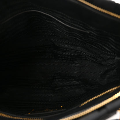 Prada Tessuto Nylon Gaufre Shopping Satchel Black 5 of 9