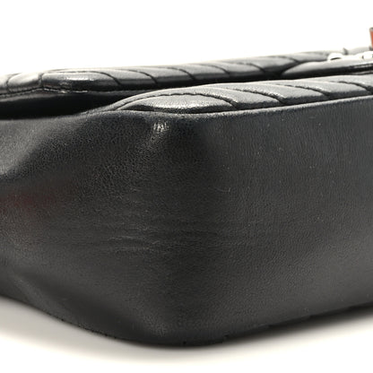 Chanel Lambskin Small CC Crossing Flap Black 8 of 9