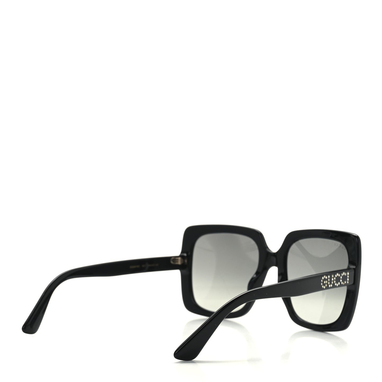 Acetate Square Frame Sunglasses GG0148S Black