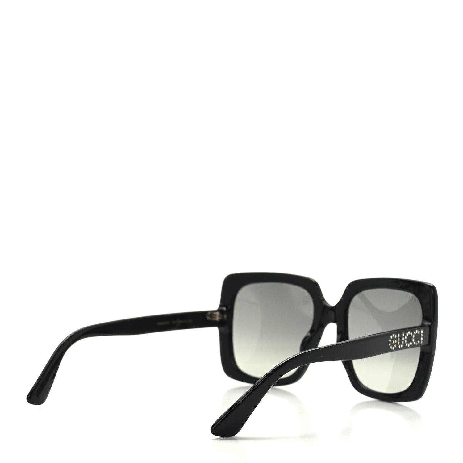 Gucci Acetate Square Frame Sunglasses GG0148S Black 4 of 8