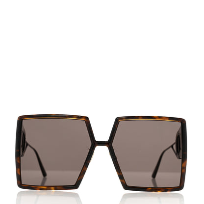 Christian Dior Square 30 Montaigne Sunglasses Tortoise 2 of 8
