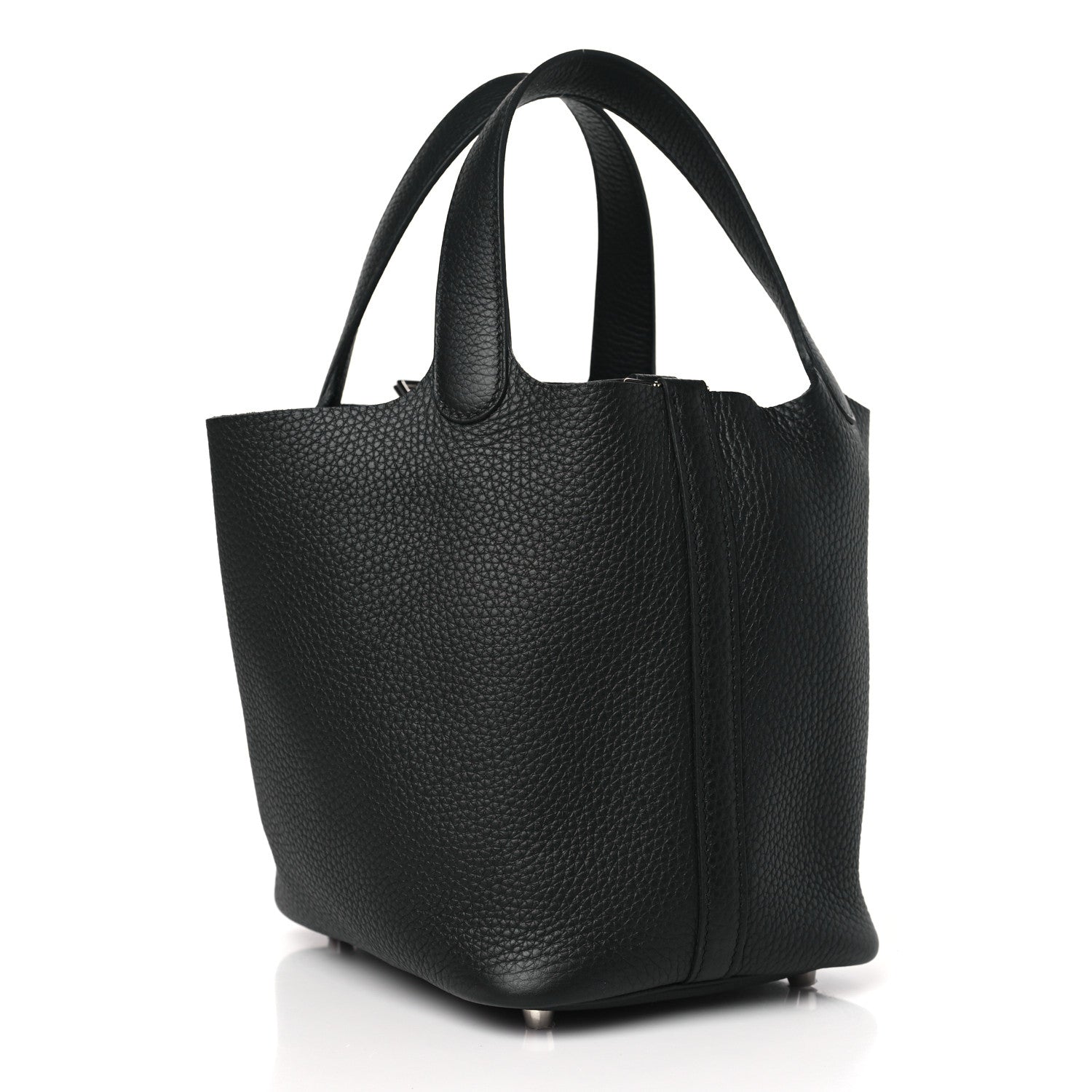 Hermes Taurillon Clemence Picotin Lock 18 PM Black 3 of 10