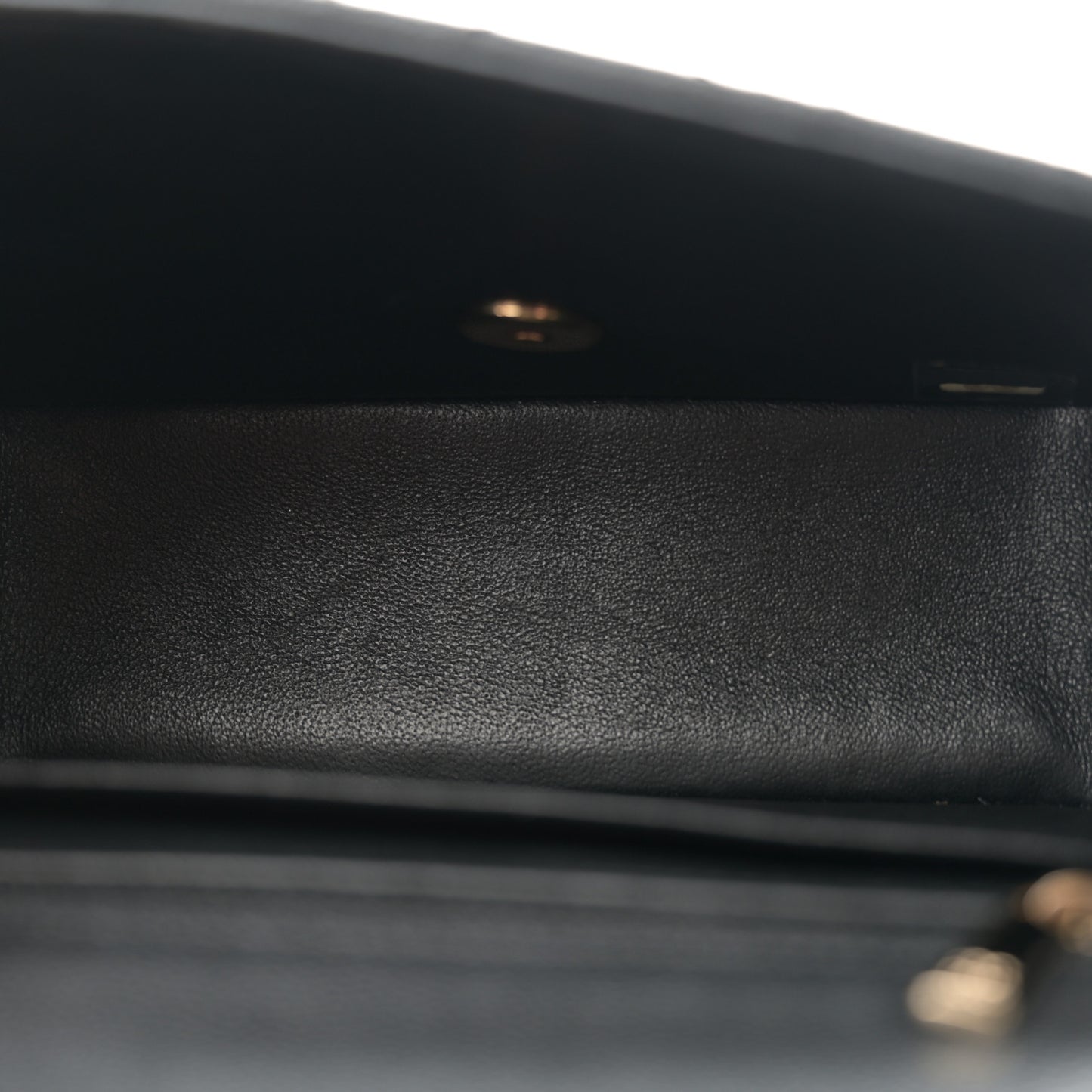 Caviar Quilted Mini Square Flap Black