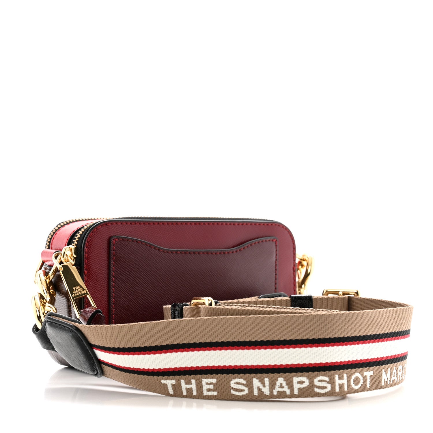 Marc Jacobs Saffiano Small Snapshot Camera Bag Cranberry Multicolor 3 of 13