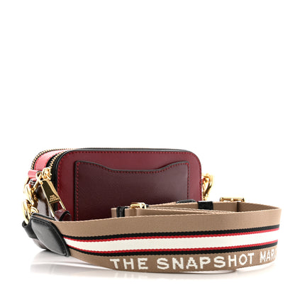 Marc Jacobs Saffiano Small Snapshot Camera Bag Cranberry Multicolor 3 of 13