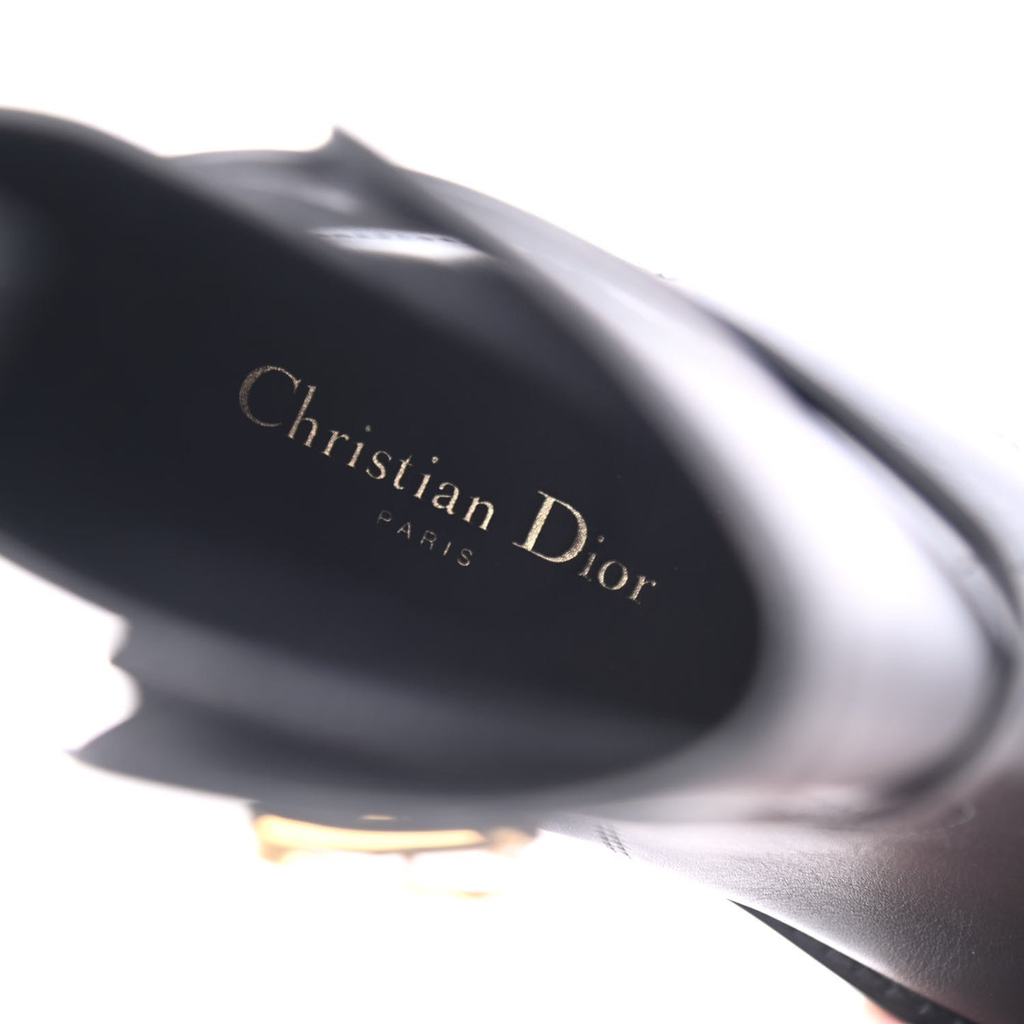 Calfskin Empreinte Ankle Boot 37 Black