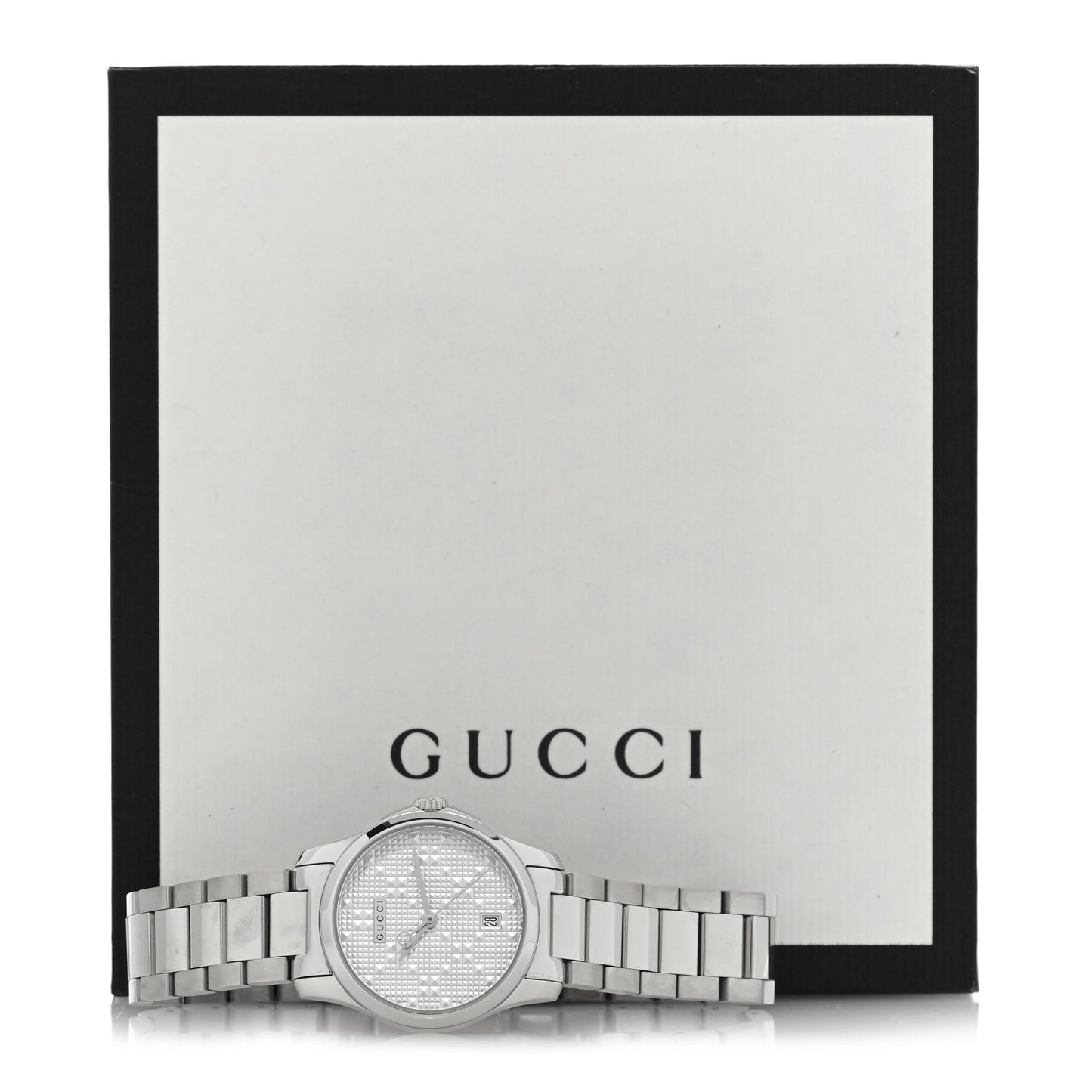 Stainless Steel 27mm G-Timeless Diamante Quartz Watch