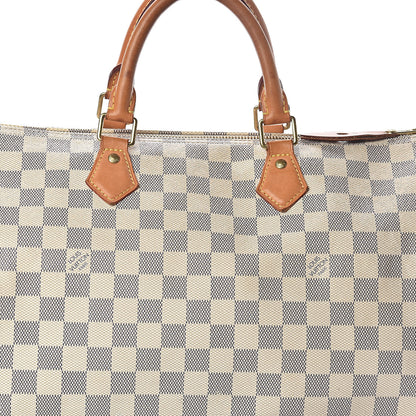 Louis Vuitton Damier Azur Speedy 35 7 of 9