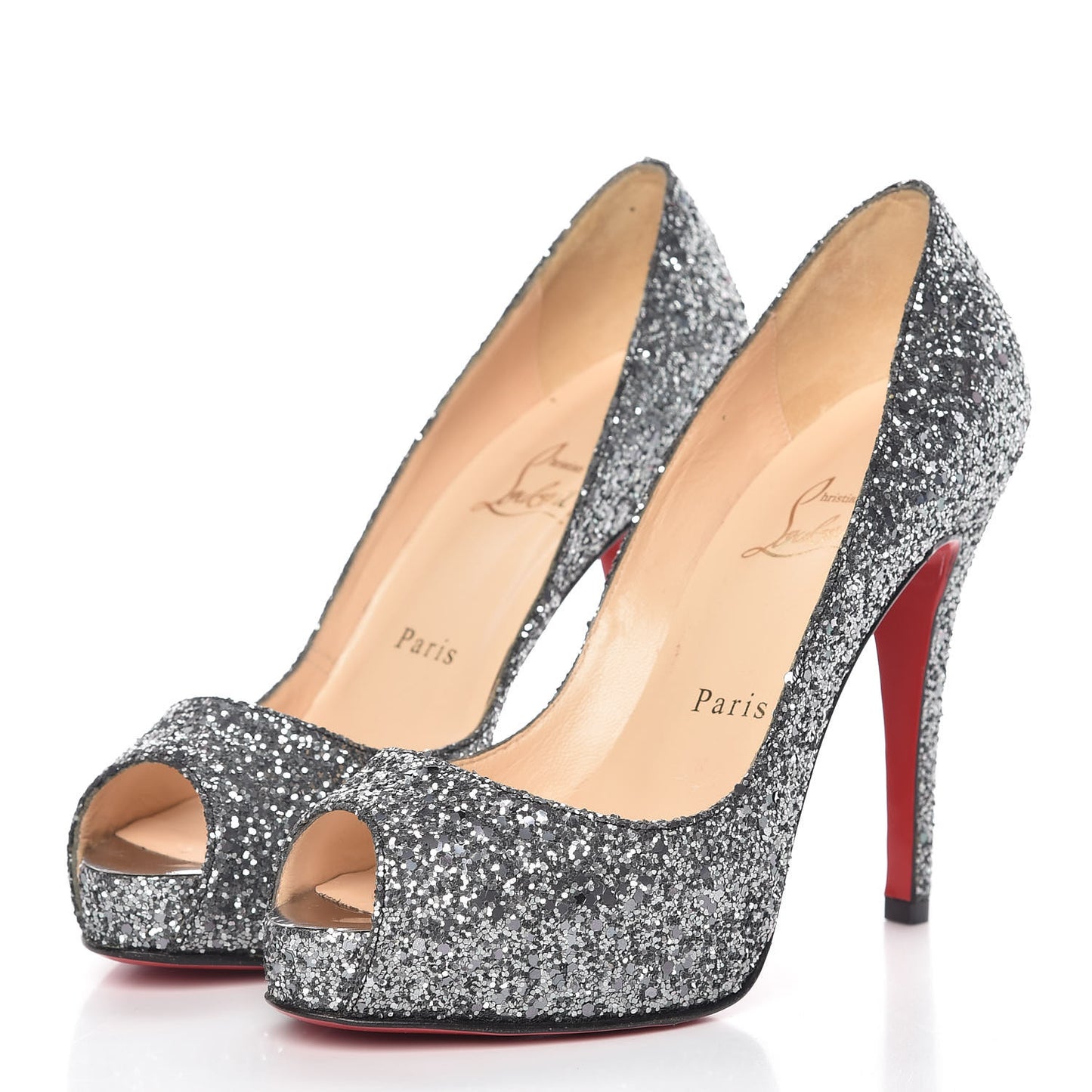 Glitter Very Prive 120 Pumps 36.5 Anthracite