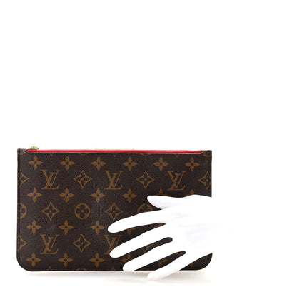 Louis Vuitton Monogram Neverfull MM GM Pochette Cherry 2 of 6
