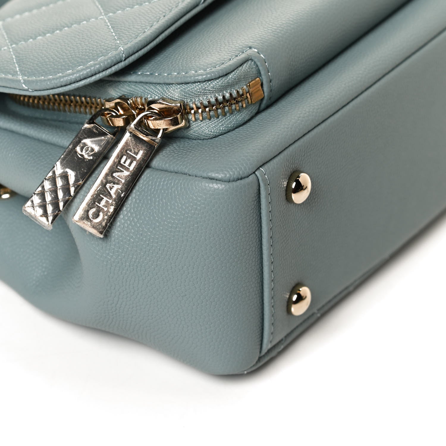 Chanel Caviar Quilted Small Business Affinity Flap Blue 12 of 12